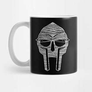 mf doom mask sewing art Mug